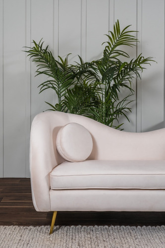 Sofá Salas Modernas Minimalistas Sillones Retro Lounge Color Nieve