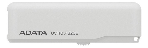 Memoria USB Adata UV110 32GB 2.0 blanco