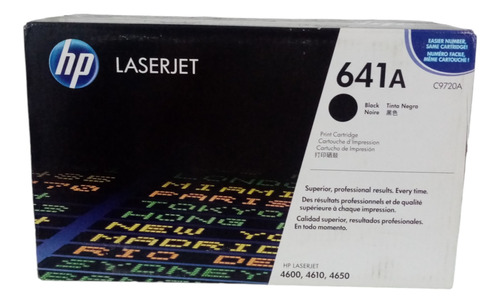 C9720a Toner Hp (641a) Negro Nuevo Original