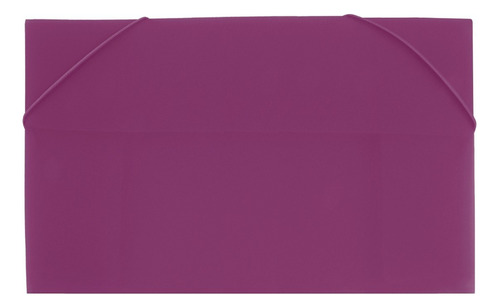  Carpeta 3 Solapas  Oficio Simball Colores Translucidos Violeta Liso X Unidad