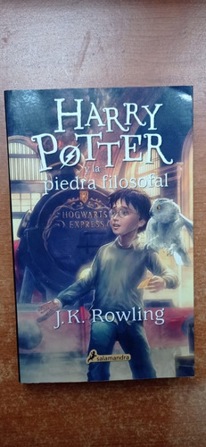 Harry Potter Y Piedra Filosofal J.k. Rowling Salamandra