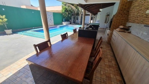 Imagem 4 de 15 de Ótimo Sobrado 04 Suítes Piscina Sauna Churrasqueira Armários - 20716