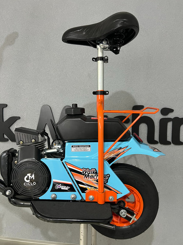 Walk Machine Azul Claro C/ Kit Banco Laranja Modelo/ano 2025