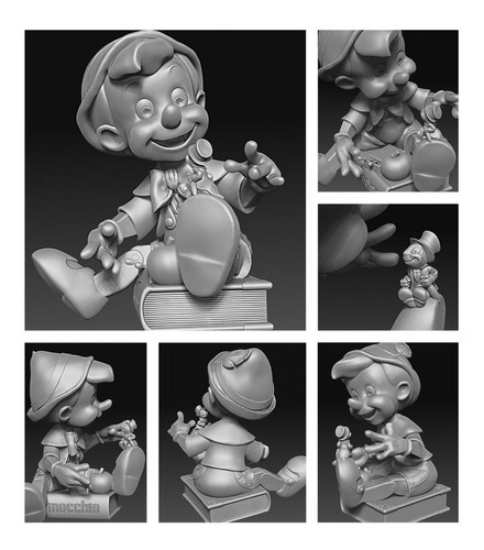 Archivo Stl Impresión 3d - Pinocho