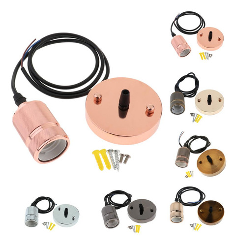 1 Piece Soporte Para Lámpara E27 Bombilla Descubierta 01
