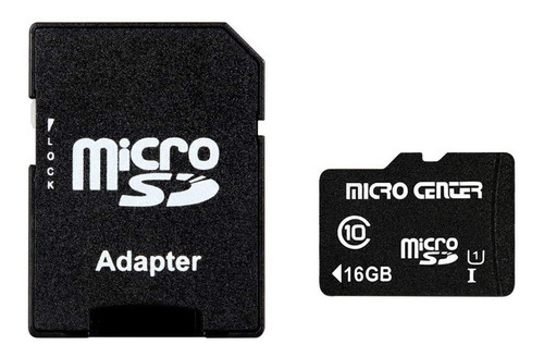 Memoria Sd Adaptador Micro Sd 16gb 