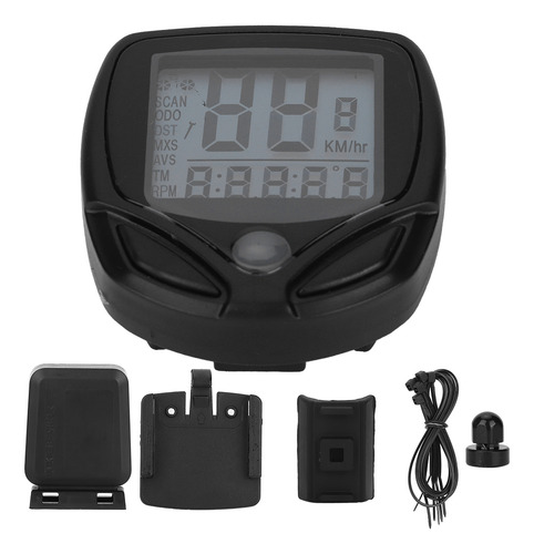Computador, Tipo Inglês, Display Digital Lcd, Mountain Bike