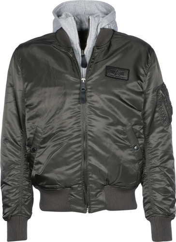 Campera D-tec Slim Fit Alpha Industries Originales