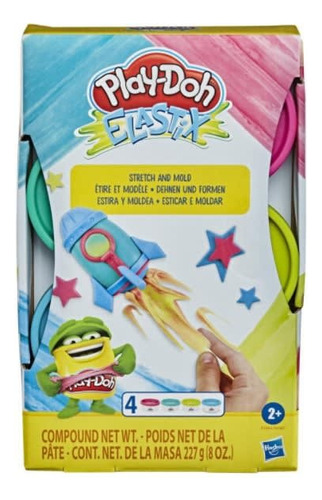 Masas Play-doh X4 Masa Elastica 4 Colores E6967 Hasbro Edu