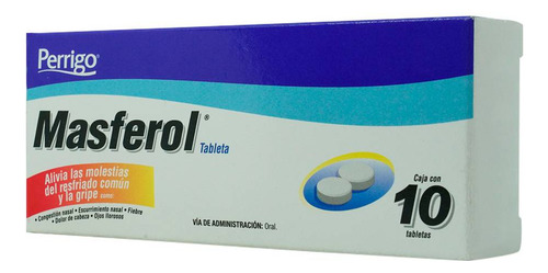 Masferol Tabletas, 10 Tabletas