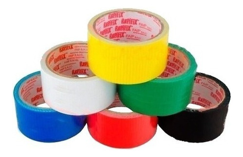 Cinta Reparadora 50 Mm X 9 Mt Help Tape Ductape X 6 Rollos