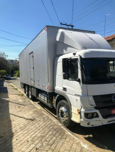 Mb Atego 2426 6 X 2 Bau De Alumino 9 Metros Ano 2014