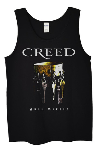 Polera Musculosa Creed Full Circle Rock Abominatron