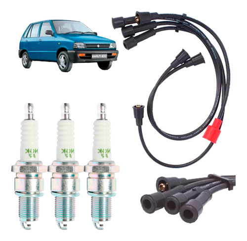 Cable Bujia Encendido Para Maruti 800 F8b 1995 1999 Kit