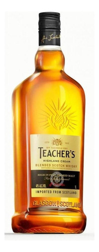 Whisky Teacher's Highland Cream Escocês 1 Litro