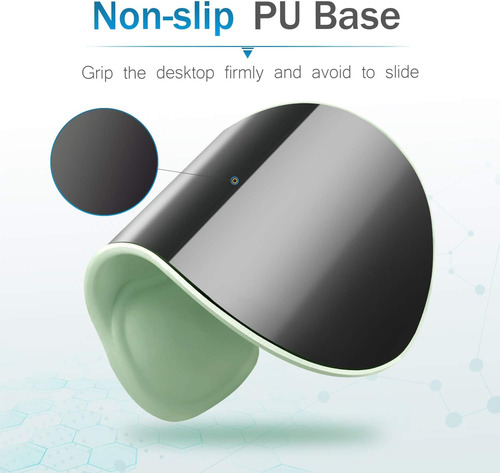 Mouse Pad Con Reposamunecas De Gel Ergonomico Verde