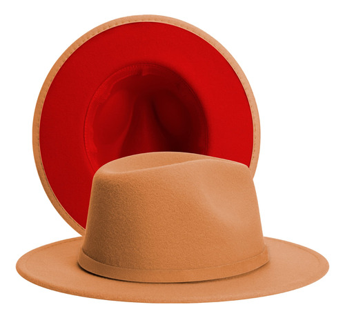 Eric Carl - Sombrero De Ala Ancha Tipo Fedora Para Mujeres Y