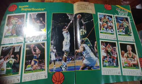 Antiguo Álbum Basketball Nba Temporada Usa 1996/1997 (Usado)