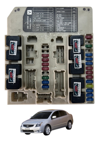 Modulo Caixa Fusivel Nissan Sentra 2.0 2007 2012 (usado)