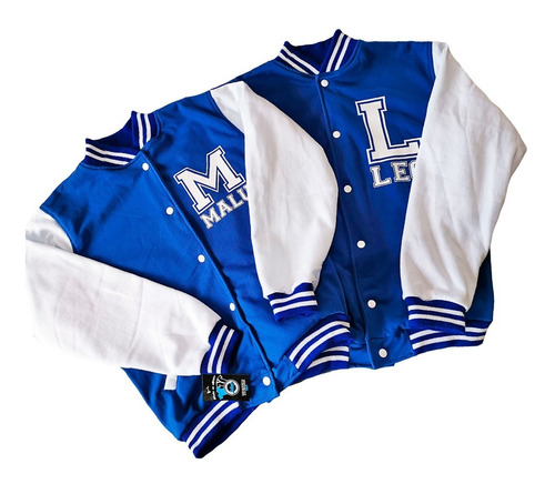 Chamarra Varsity Beisbolera Universitaria Personalizada