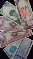 Comprar Set De 6 Billetes Venezolanos Antiguos. Sin Circular 