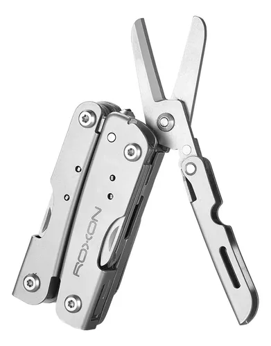 Multitool Roxon M2 14 En 1, Mini Ligero, Con Tijeras