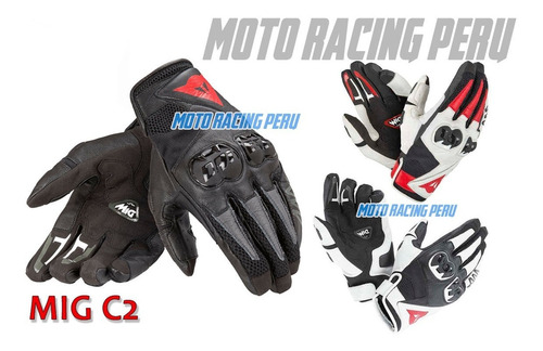 Guantes Para Moto Dainese Mig Varios Colores