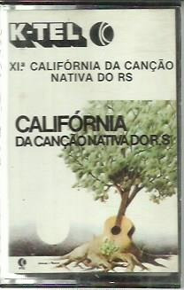 Fita Cassete 11º California Da Canção Nativa Do R.s