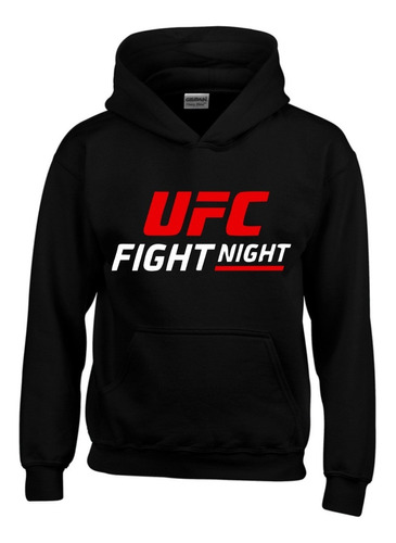 Buzo Ufc Fighting Marca Gildan Con Capota, Hoddie, Saco