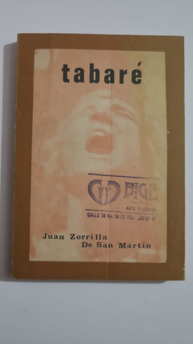 Libro Tabaré Juan Zorrilla De San Martín 