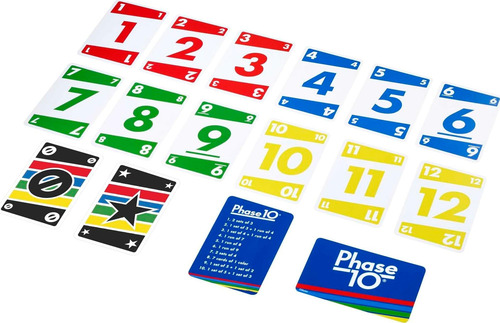 Mattel Games Uno, Phase 10 Y Pic Flip Bundle, 3 Juegos De Ca