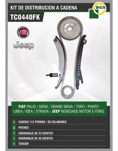 Kit Distribución A Fiat Punto 1.6 E-torq Desde 2011