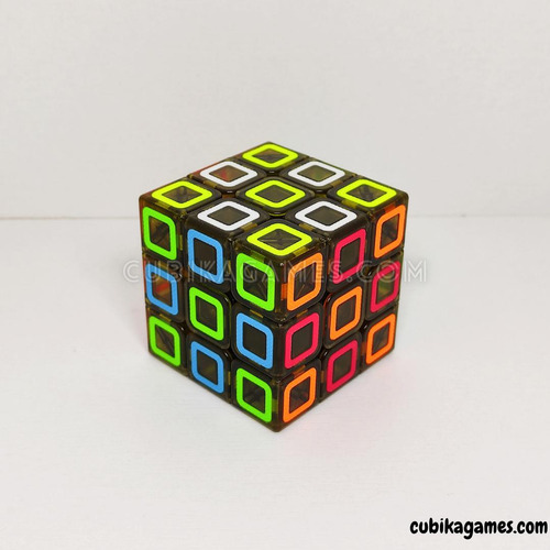 Cubo Rubik Qiyi 3x3 Dimension Transparente 3x3x3 Stickerless