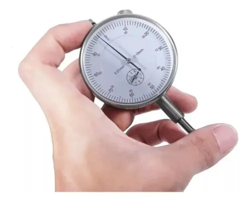 Reloj Comparador Calibrador De Torno Con Base Magnética