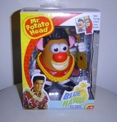 Sr Cara De Papa Elvis Presley Blue Hawai Mr Potato Head