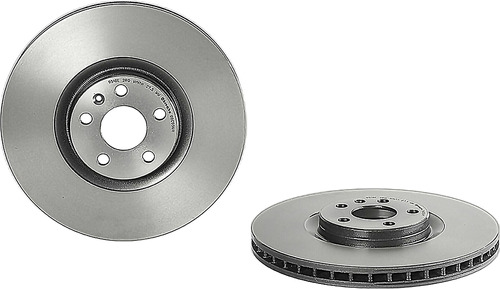 Juego 2 Discos Ventilados Delanteros Volvo S90 17/21 Brembo