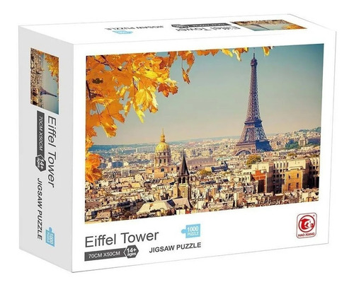 Rompecabezas Puzzle 1000 Piezas Torre Eiffel París Francia