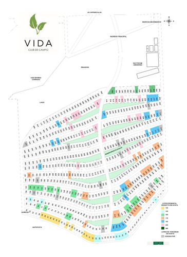 Terreno En Venta 1268m² Barrio Cerrado Vida Club De Campo, Funes, Santa Fe