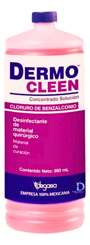 Jabón Dermo Cleen Solucion 950ml Pack C/5 Pz