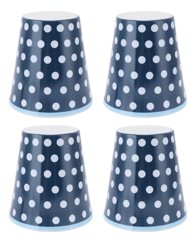 Compatible Vaso Único De Melamina Blue Dot
