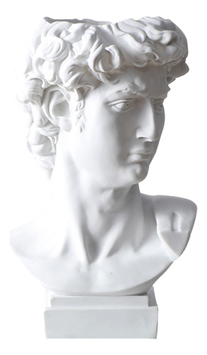 Gracioso Portalápices Con Forma De Estatua De David Head