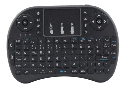 Mini Teclado Exbom Bk-bti8 Com Touchpad Wireless