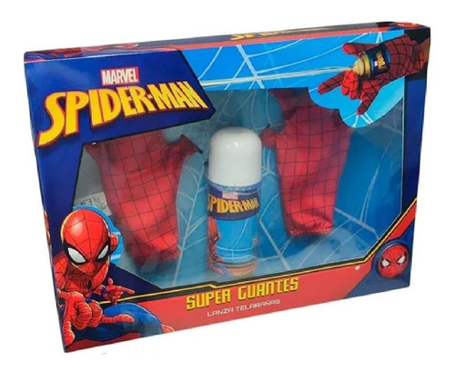 Spiderman Super Guantes Lanza Telaraña Marvel Premium