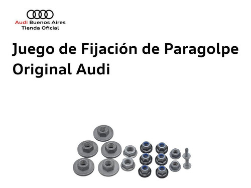 Juego De Fijación De Paragolpe Audi A1 2015 Al 2018
