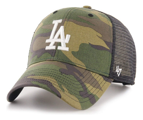 47 Brand Camo Dodgers Trucker Cap Trucker Cap Mesh Cap Gorra