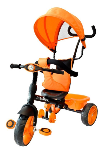 Triciclo Para Bebe Niños Montable Bastón Dirigible Macilux