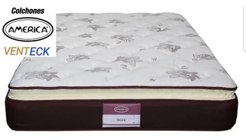 Colchon Queen Size America Modleo Ibiza Nuevo