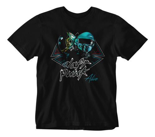 Camiseta Rock Electronico Daft Punk C3