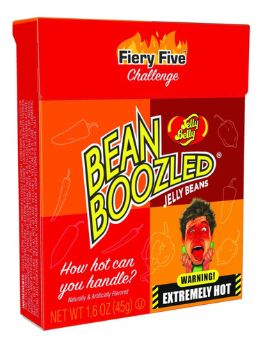 Jelly Belly Fiery Five Bean Boozled Box 45g *importadas*