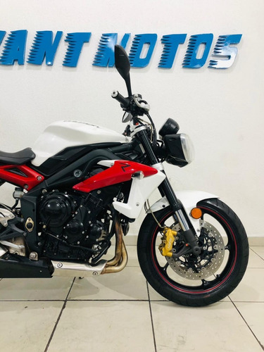 Street Triple 675 R Abs 2014 Branca Manual Chave Reserva